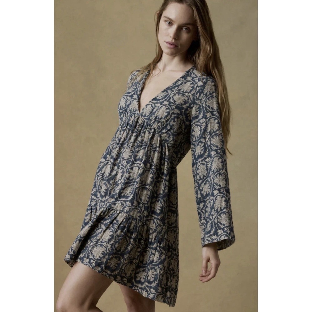 Faherty Dune Cotton Gauze Oceana Dress Womens XS New NWT  Msrp 180.00
